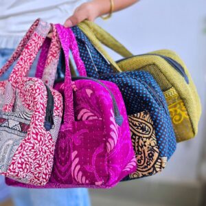 Kantha Mini Duffel Bag